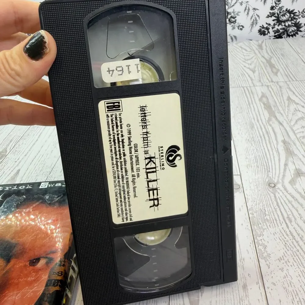 Letters from a Killer VHS 1999 Sterling Horror B-Movie Patrick Swayze Cult HTF